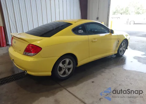 2006 Hyundai Tiburon Gs from USA, damaged, VIN KMHHM65D66U191779